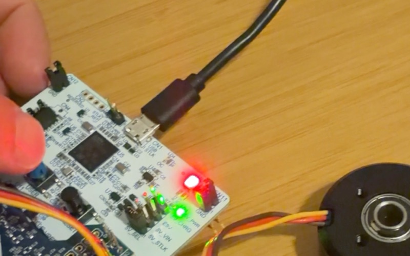 FOC Motor Controller and Reaction-Wheel Inverted Pendulum