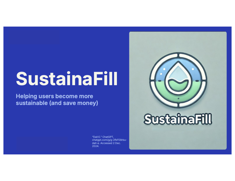 SustainaFill title and concept